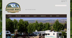 Desktop Screenshot of calgarycampground.com